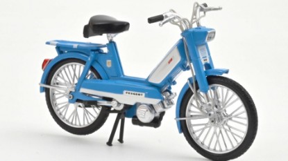 Immagine di PEUGEOT 103 1972 BLUE 1:18 FOR OVER 14 YEARS OLD