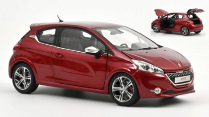 Immagine di PEUGEOT 208 GTI 2013 ROUGE RUBIS 1:18