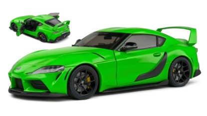 Immagine di TOYOTA GR SUPRA SOLIDO WORKS 2023 WASABI CUSTOM 1:18
