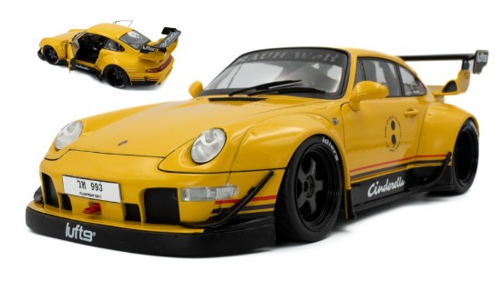 Immagine di RWB BODYKIT 2020 CINDERELLA YELLOW 1:18