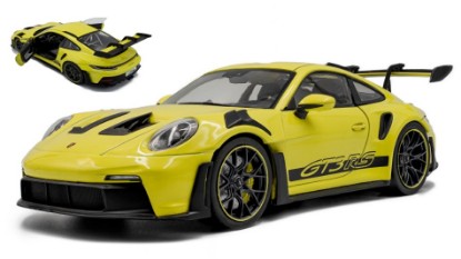Immagine di PORSCHE 911 GT3 RS SOLIDO WORKS 2024 NEON LIME 1:18