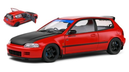 Immagine di HONDA CIVIC (EG6) SPOON VERSION 1991 RED 1:18