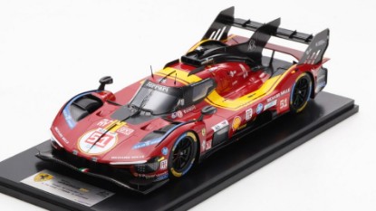 Immagine di FERRARI 499P N.51 3rd LE MANS 2025 PIER GUIDI-CALADO-GIOVINAZZI 1:18