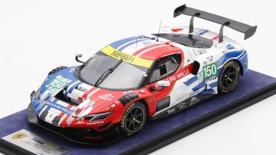 Immagine di FERRARI 296 LMGT3 N.150 LE MANS 2025 TOLEDO-WADOUX-AGOSTINI 1:18