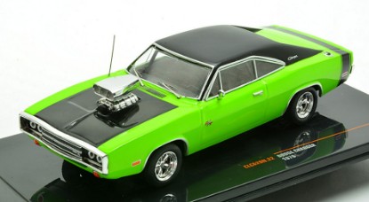 Immagine di DODGE CHARGER R/T 1970 LIGHT GREEN/BLACK 1:43
