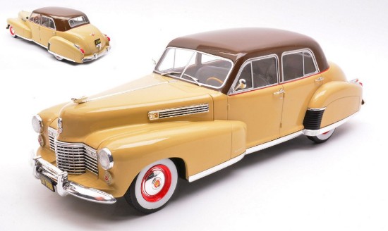 Immagine di CADILLAC FLEETWOOD SERIES 60 SPECIAL SEDAN 1941 BEIGE/DARK BROWN 1:18