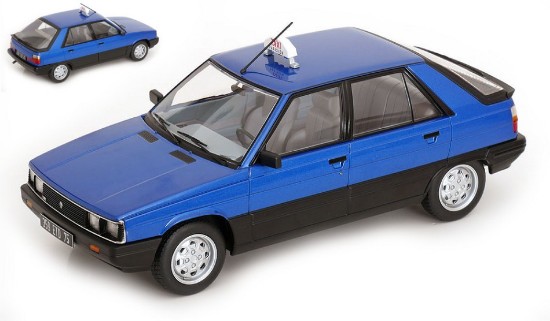 Immagine di RENAULT 11 GTL 1985 BLUE TAXI (F) 1:18
