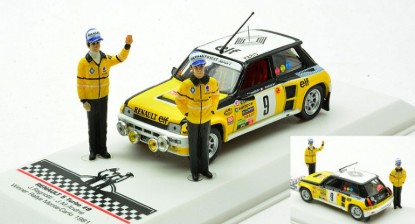 Immagine di RENAULT 5 TURBO N.9 RALLY MONTE CARLO 1981 W/FIG.RAGNOTTI-ANDRE 1:43