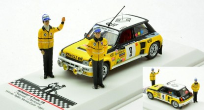 Immagine di RENAULT 5 TURBO N.9 RALLY MONTE CARLO 1981 W/FIG.RAGNOTTI-ANDRE 1:43