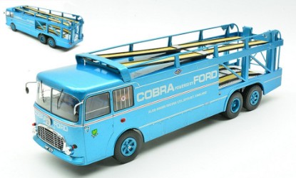 Immagine di FIAT BARTOLETTI 306/2 RENNTRANSPORTER 1956 BLUE 1:43