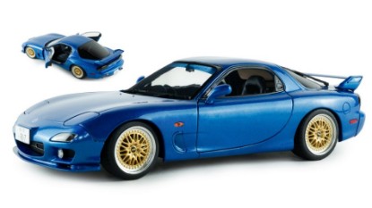 Immagine di MAZDA RX7 FD3S INNOCENT BLUE MICA 1999 1:18