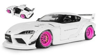 Immagine di TOYOTA GR SUPRA LIBERTY
WALK BODY KIT WHITE PINK 2025 1:18