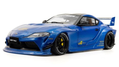 Immagine di TOYOTA GR SUPRA LIBERTY
WALK BODY KIT BLUE METALLIC
2025 1:18