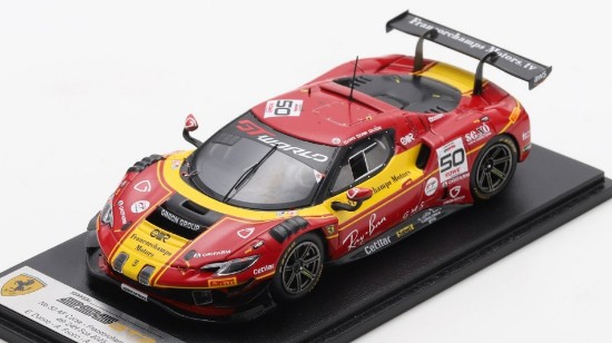 Immagine di FERRARI 296 GT3 N.50 24H SPA 2025 DONNO-FUOCO-LECLERC 1:43