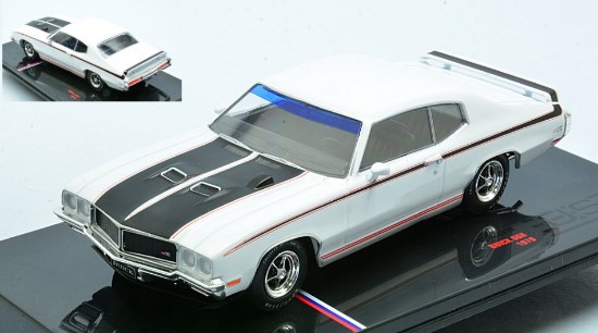 Immagine di BUICK GSX 1970 WHITE/BLACK 1:43