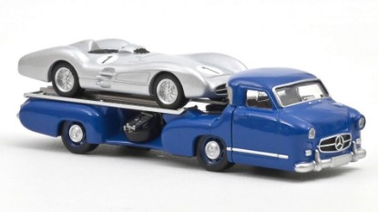 Immagine di MERCEDES REENNTRANSPORTER + W196 1:64