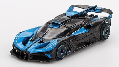 Immagine di BUGATTI BOLIDE
PRESENTATION BLACK AND BLUE 2024 1:64