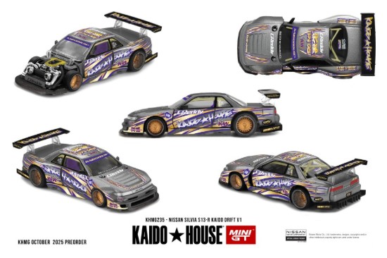 Immagine di NISSAN SILVIA S13-R
KAIDO DRIFT V1 1:64