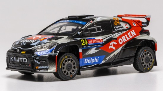 Immagine di TOYOTA GR YARIS N.24 RALLY2 CHILE 2025 KAJETANOWICZ/SZCZEPANIAK 1:43