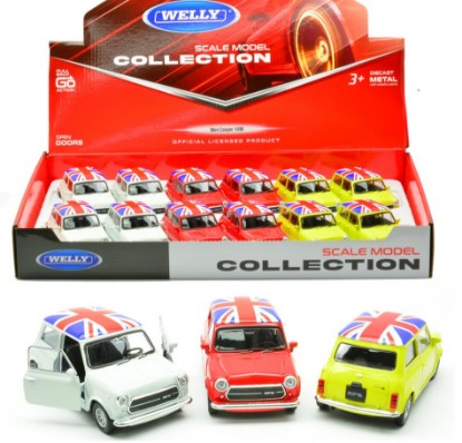 Immagine di MINI COOPER 1300 (UK FLAG) COL. ASS. cm 10