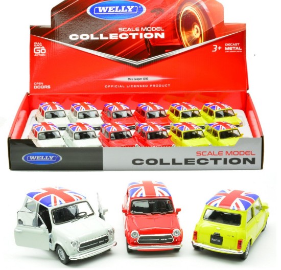 Immagine di MINI COOPER 1300 (UK FLAG) COL. ASS. cm 10