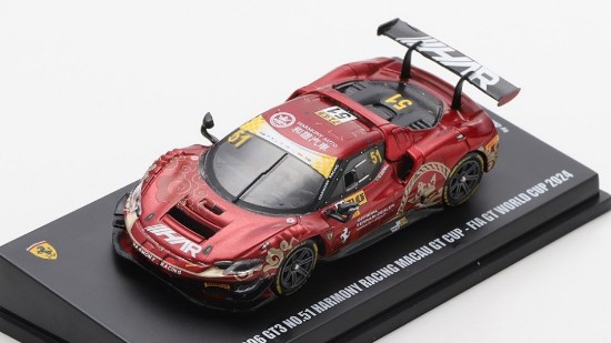 Immagine di FERRARI 296 GT3 N.51 FIA GT WORLD CUP D.G.SERRA 1:64