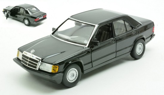 Immagine di MERCEDES 190E 1987 BLACK LIMITED EDITION 1:24