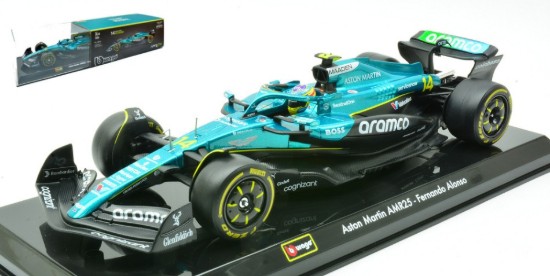 Immagine di ASTON MARTIN AMR 25 N.14 2025 FERNANDO ALONSO SIGNATURE 1:24