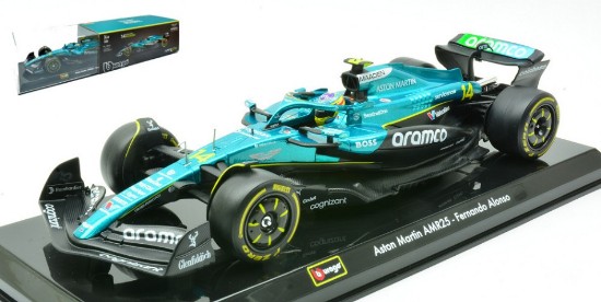 Immagine di ASTON MARTIN AMR 25 N.14 2025 FERNANDO ALONSO SIGNATURE 1:24