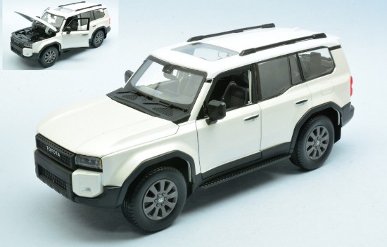 Immagine di TOYOTA LAND CRUISER 2024 PEARL/WHITE 1:24