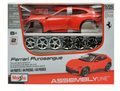 Immagine di FERRARI PUROSANGUE RED KIT 1:24