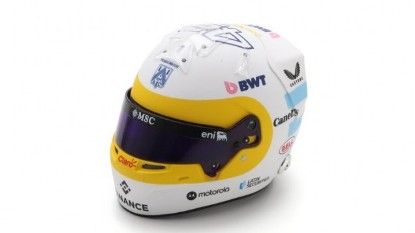 Immagine di CASCO Franco Colapinto BWT Alpine Formula One Team 
GP US 2025 1:5