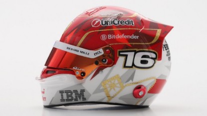 Immagine di HELMET CHARLES LECLERC LAS VEGAS GP 2025 1:5