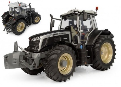 Immagine di TRATTORE MASSEY FERGUSON 7S.210 BLACK EDITION WITH GOLD RIMS 1:32
