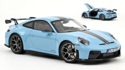 Immagine di PORSCHE 911 GT3 W/WEISSACH PACK 2025 GULFBLUE 1:18