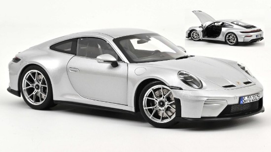 Immagine di PORSCHE 911 GT3 W/TOURING PACK 2025 GT SILVERMETALLIC 1:18