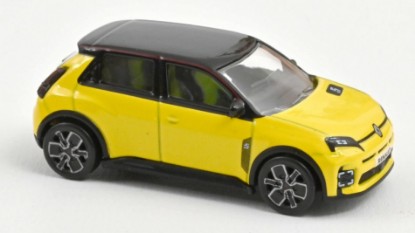 Immagine di RENAULT 5 E-TECH ELECTRIC 2024 YELLOW/BLACK (REPROD 2026) 1:64