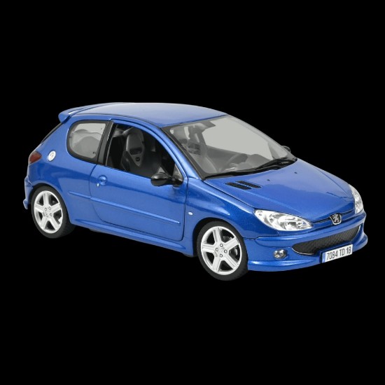 Immagine di PEUGEOT 206 RC 2003 RECIF BLUE 1:18