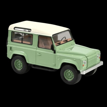 Immagine di LAND ROVER DEFENDER 1995 GREEN & WHITE 1:43