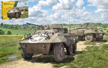 Immagine di M8 GREYHOUND / M20 ARMORED UTILITY CAR KIT 1:72