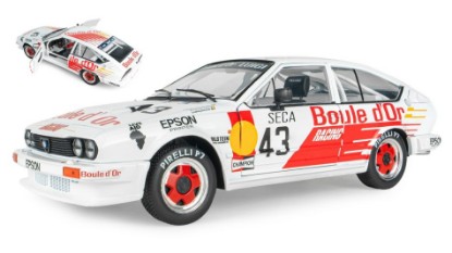 Immagine di ALFA ROMEO GTV6 WHITE N43 24H SPA 1985 DE DRYVER-BOUCHER-BOUCHER 1:18
