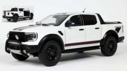 Immagine di FORD RANGER RAPTOR ICE WHITE 2024 1:18
