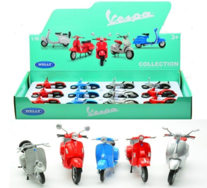 Immagine di VESPA 5 ASS. cm 10 Pz.12