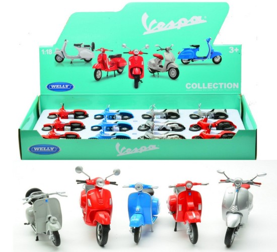 Immagine di VESPA 5 ASS. cm 10 Pz.12
