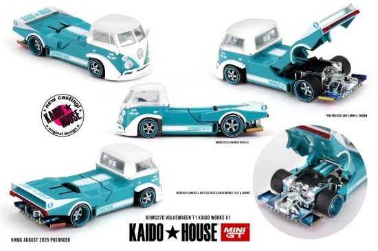 Immagine di VOLKSWAGEN T1 PICKUP
KAIDO WORKS V1 1972 1:64