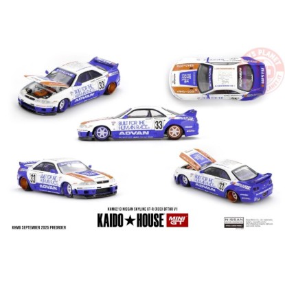 Immagine di NISSAN GTR (R33) BFTHR
V1 1995 1:64