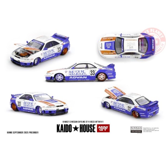 Immagine di NISSAN GTR (R33) BFTHR
V1 1995 1:64