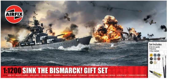 Immagine di SINK THE BISMARK GIFT SET KIT 1:1200