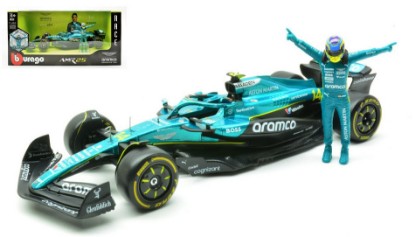 Immagine di ASTON MARTIN AMR 25 N.14 2025 FERNANDO ALONSO WITH FIGURE 1:24