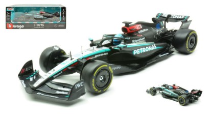 Immagine di MERCEDES F1W15 GEORGE RUSSEL 2024 BRITISH GP LIVERY 1:24